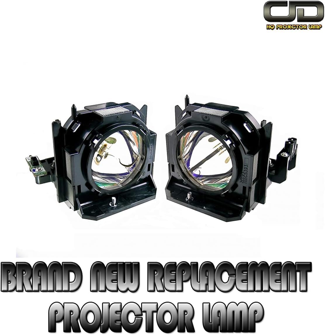 CJD DT01121 Replacement Lamp with housing for HITACHI CP-D20,HCP-Q5,HCP-Q7,HCP-Q51,HCP-Q55