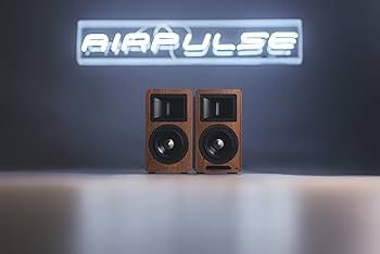 Amazon | AIRPULSE A80 ハイレゾ対応アクティブスピーカー 1ペア