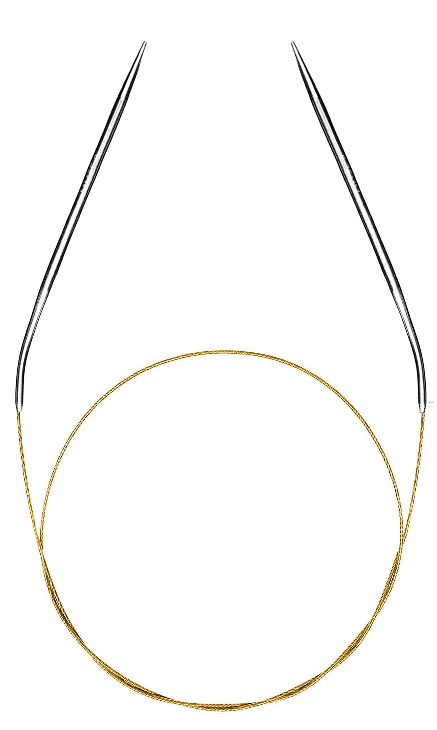 Knitting Needles Circular Needle Size 2.5 Set Round Metal Circle Blankets 36 Inch