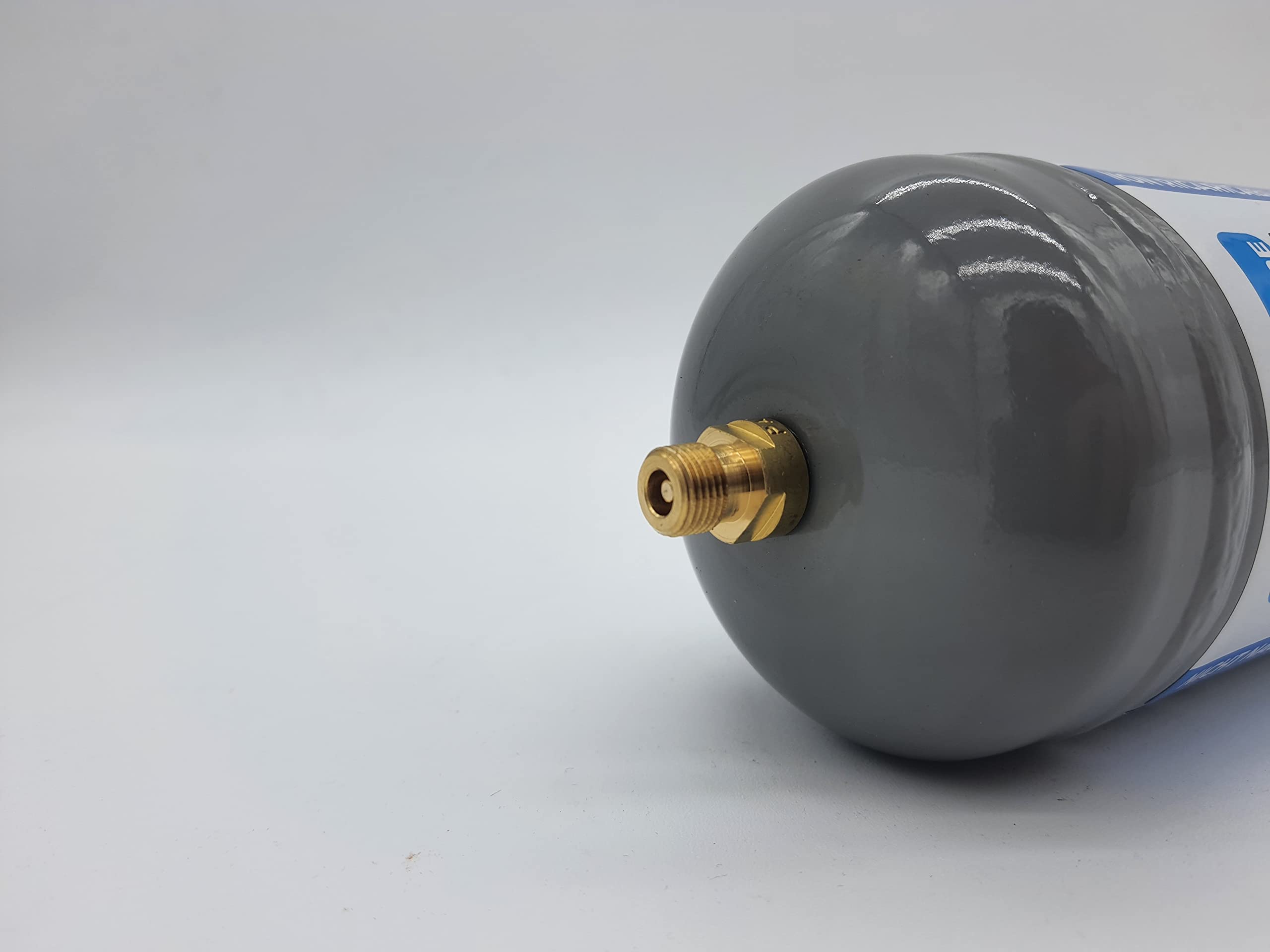 GASFRIGO® - N° 3 bombole CO2 monouso da 1300 gr. con supporto in plastica attacco M11x1 per erogatori acqua frizzante - MADE IN ITALY
