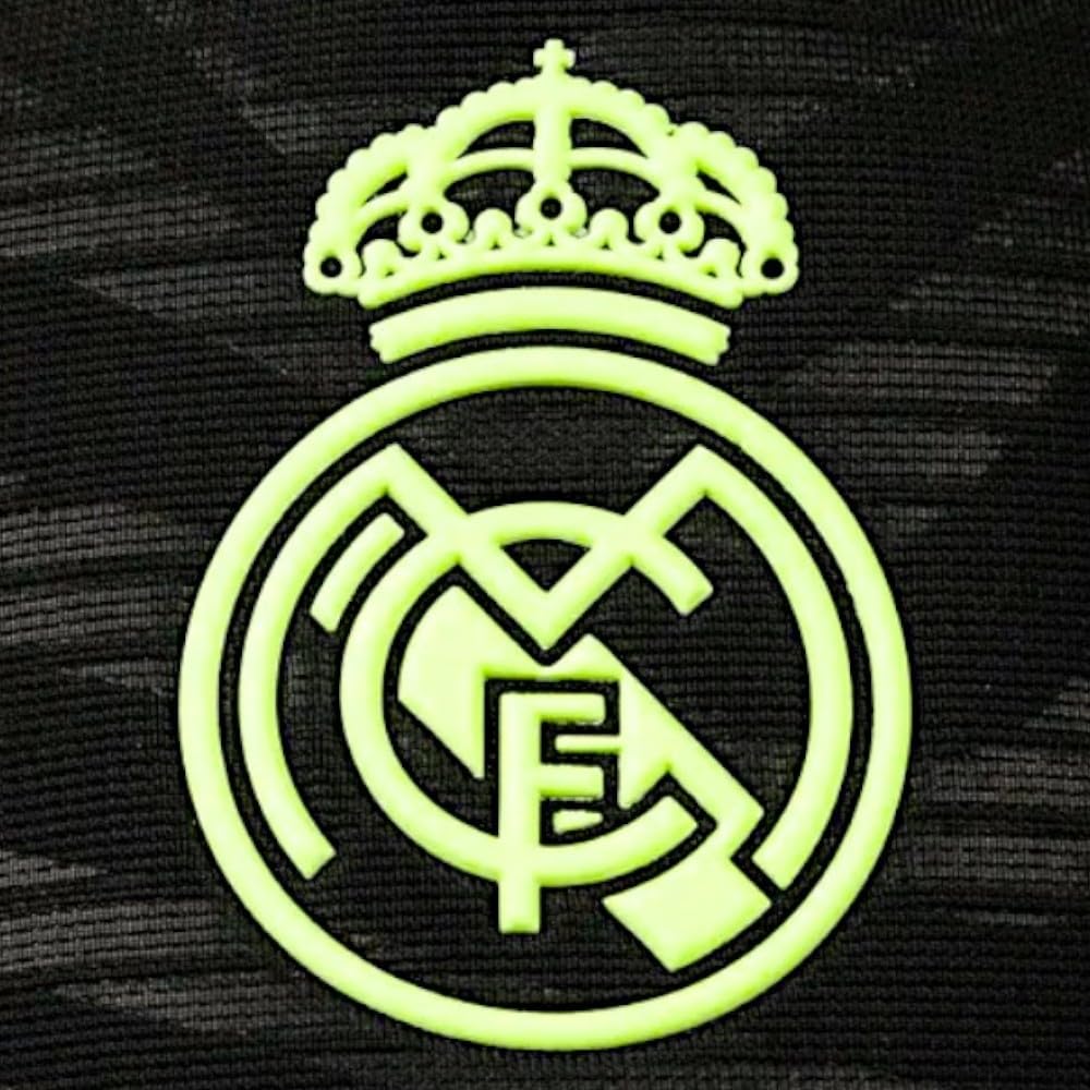 Real Madrid Gorra Infantil Negro/Lima Unisex