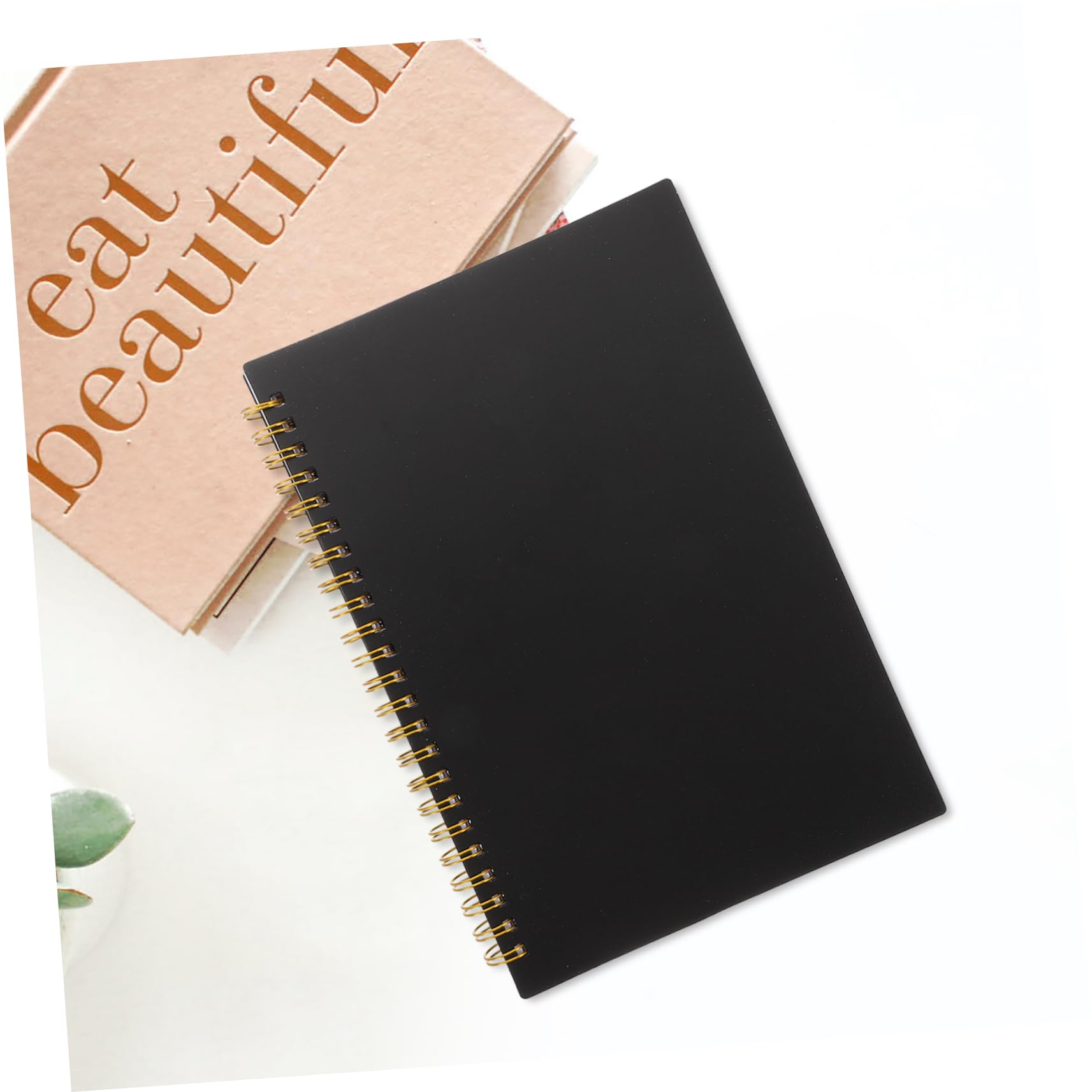 jojofuny 2pezzi Quaderno Contabilità Carta Quadretti Copertina Resistente Carta Da Lettere Design Portatile Per Uso Aziendale e Personale Layout Organizzato Per Monitoraggio Delle Spese