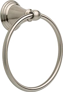 Delta Hand Towel Holder | Brushed Nickel Ring for Hanging Towels in Kitchen, Bathroom | Windemere Accessories