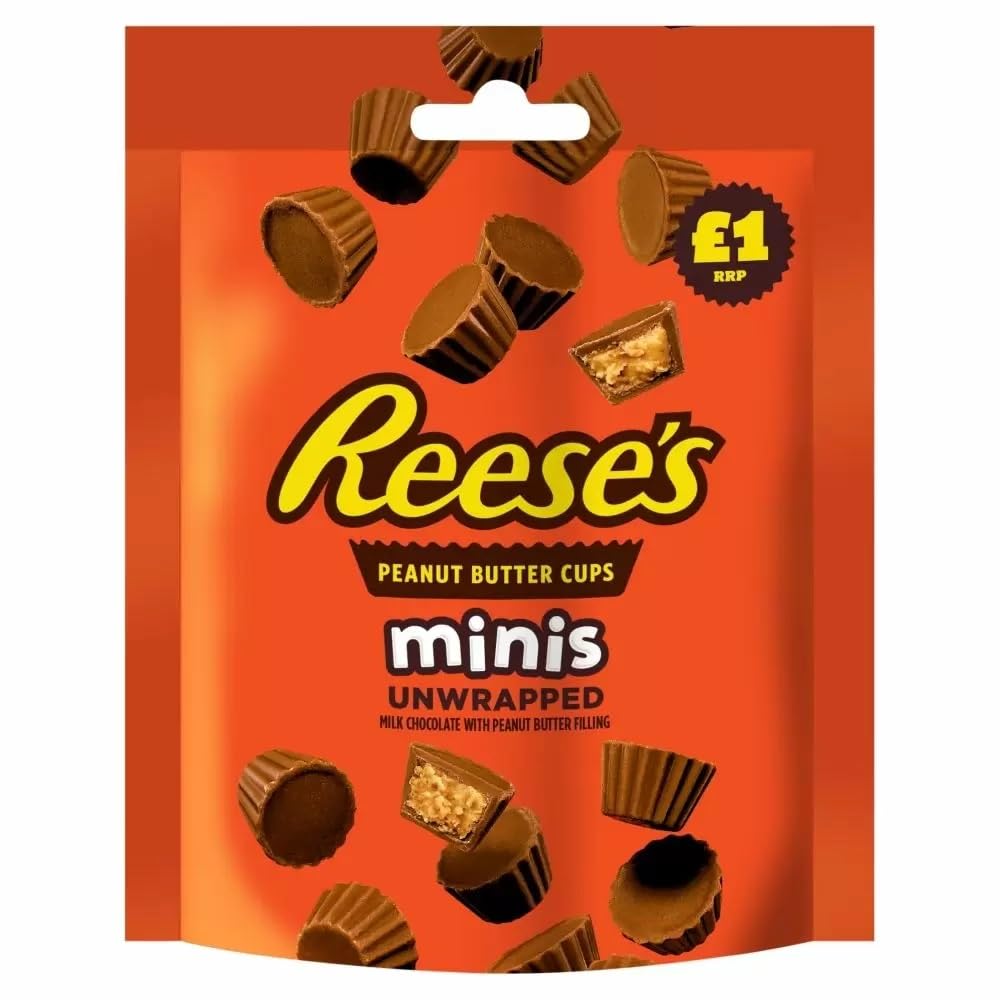 See full amazon price history chart for Reeses Milk Chocolate Peanut Butter Filling Cups Mini Unwrapped 68gm Reeses Milk Chocolate Peanut Butter Filling Cups Mini Unwrapped 68gm (B0CLVTPGZX) Amazon Price History, Amazon Price Tracker