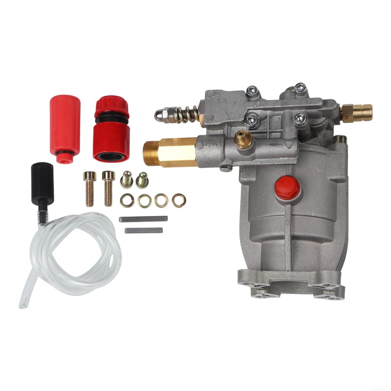 Idropulitrice 3400 PSI con flusso 2. GPM, kit di ricambio albero orizzontale da 3/4 di pollice per idropulitrici a gas, caratteristiche valvola di sfiato termico e design dell'olio pre-riempito