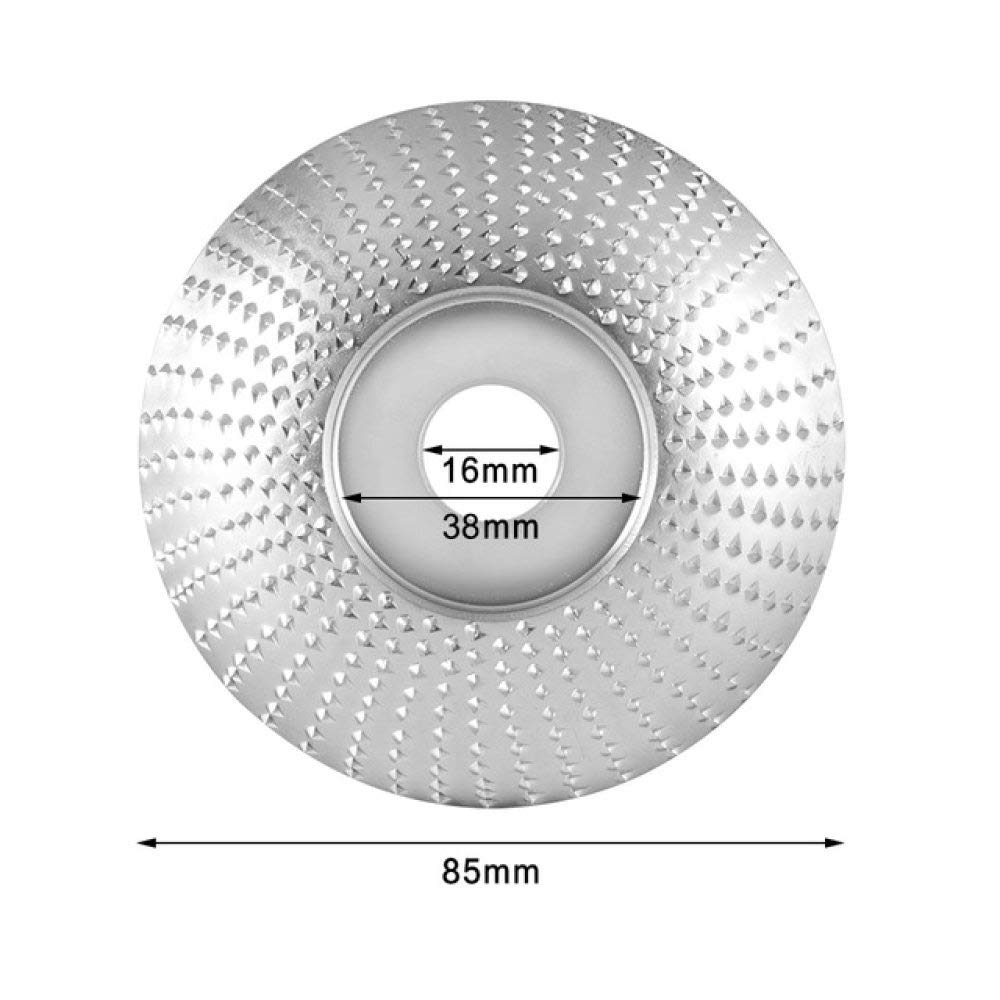 Roue de meulage d'angle pour meuleuse d'angle en carbure de tungstène 16 mm