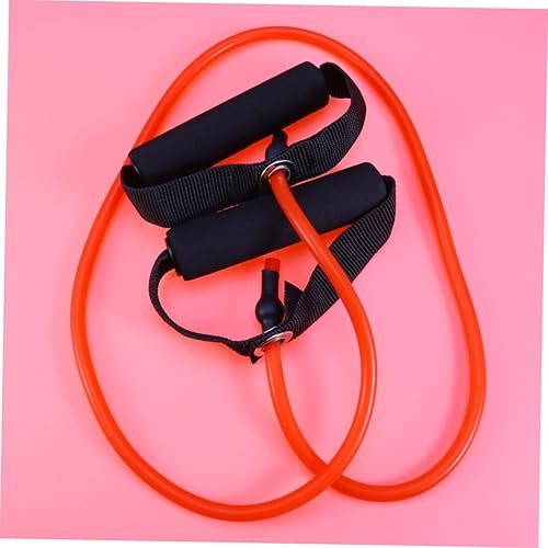 Miniatura 3 de Kisangel 1 correa elástica de resistencia con asa, cuerda elástica para yoga, bandas elásticas para ejercicio, bandas de resistencia para estirar,