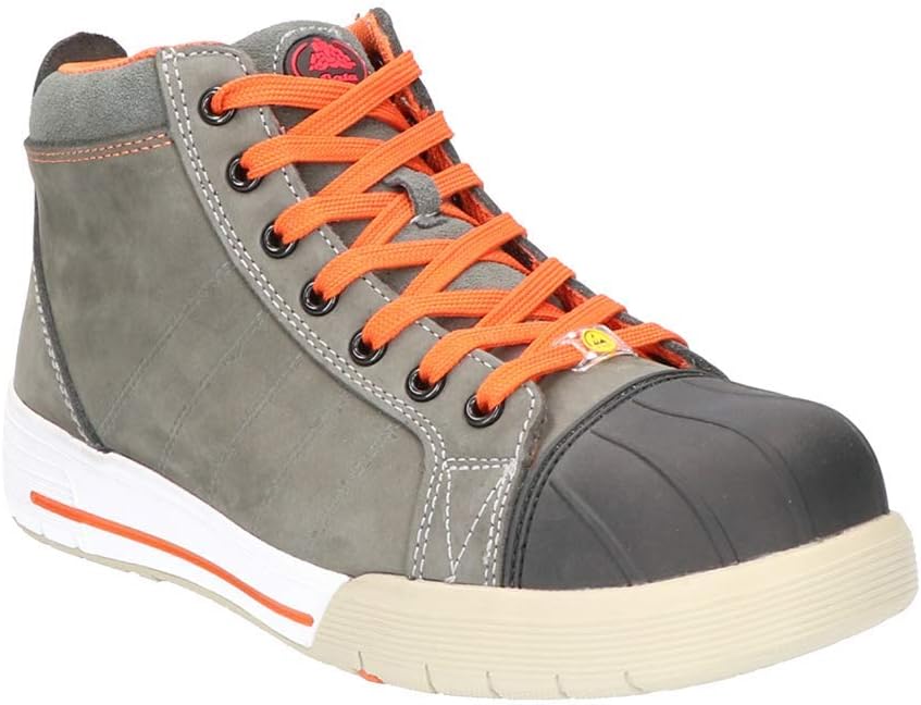 Bata - Bickz 731 ESD - High Cut S3 - Safety Shoes - Rubber Sole - Composite Toe - Work Shoes Grey, 43