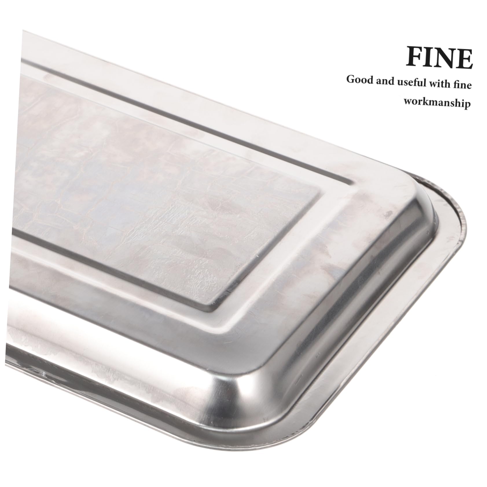 ULTECHNOVO Plateau de Dissection Cire avec Fond Métallique Plateau de Laboratoire Acier Inoxydable Fonte de Cire