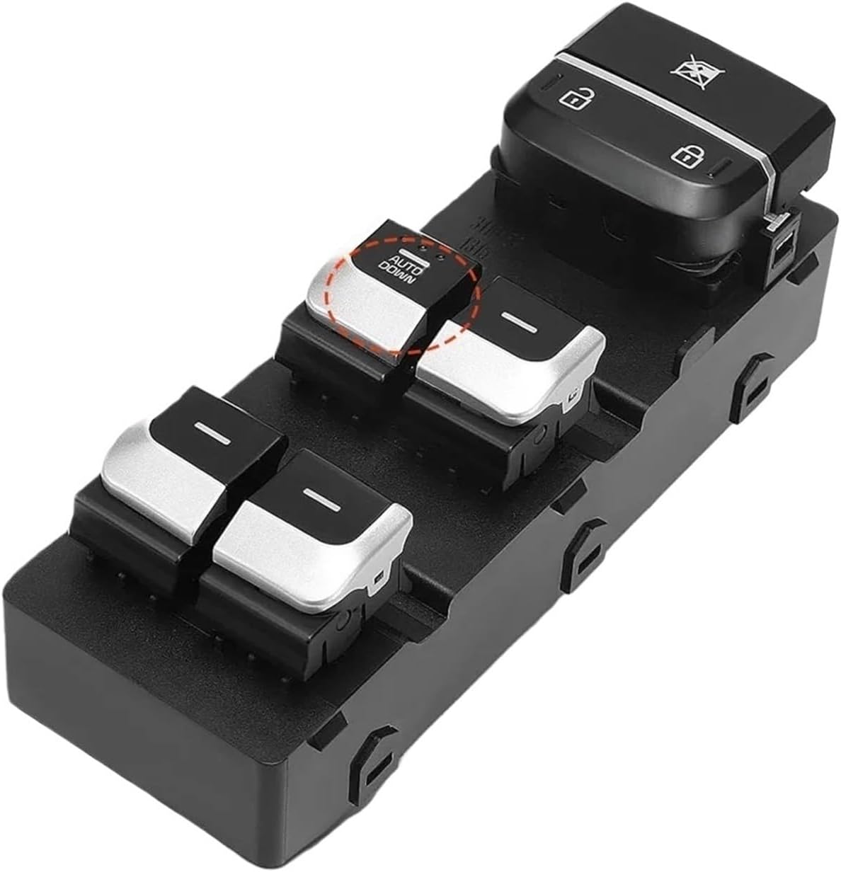 Front Left Driver Side Electric Master Power Window Control Switch Compatible with Kia Optima 2016 2017 2018 Glass Lifter Button Auto Parts