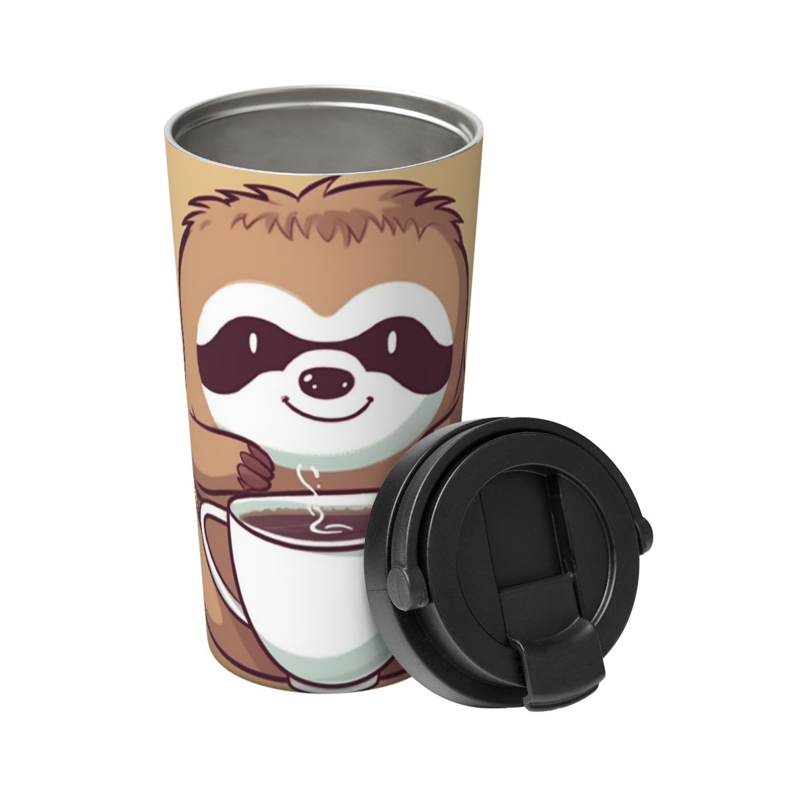 Tasse à café de voyage isotherme paresseux pour vos pauses au bureau et en déplacement