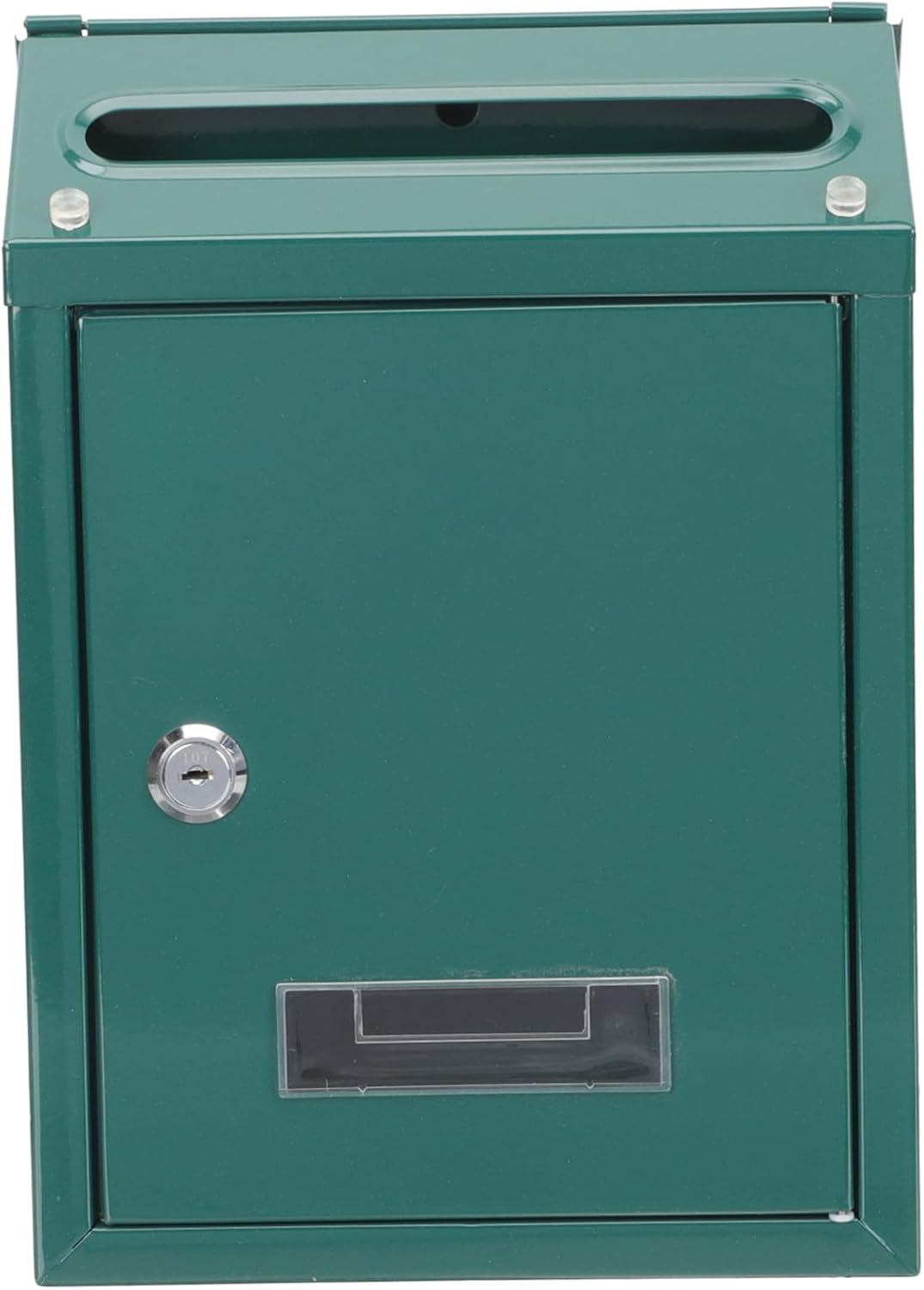 Artibetter Vintage Lockable Wall Mount Mailbox Durable Iron Post Box for Outdoor Use Capacity Letter Holder for Home and Garden Easy Installation Weather Resistant Design