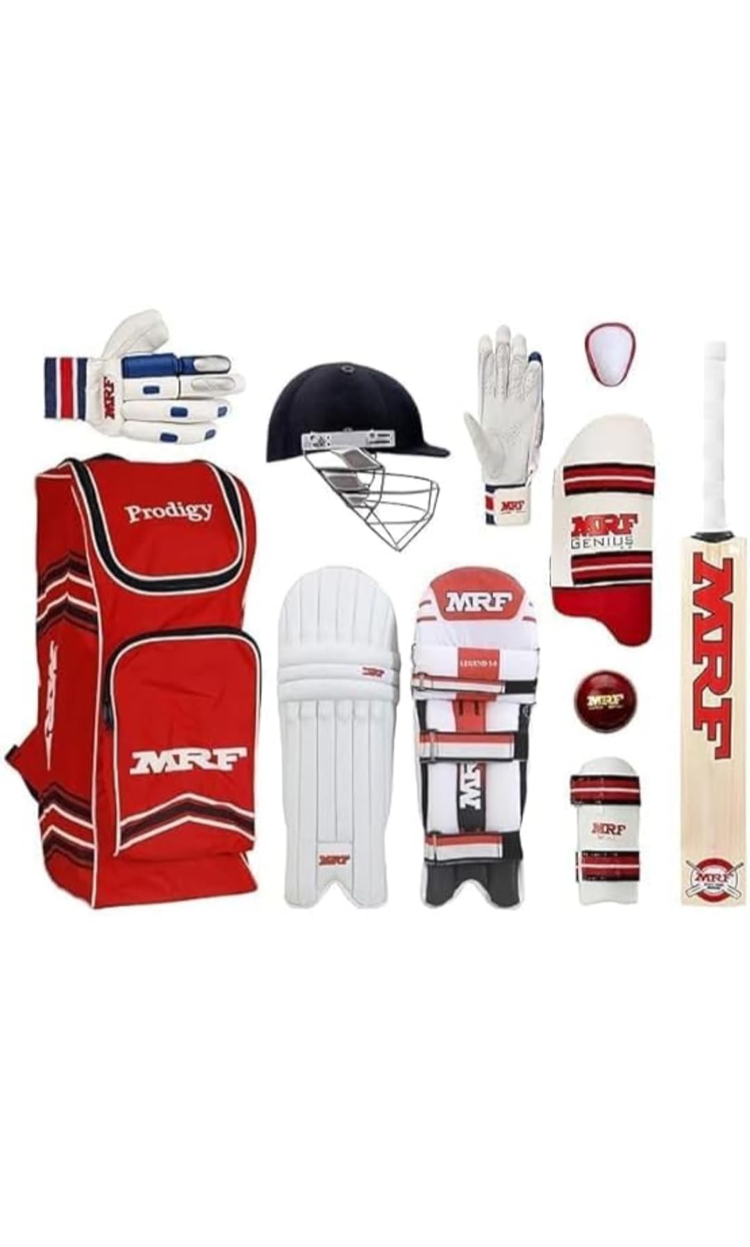 Layan Sports Grand Edition (Genius) VK-18 Virat Kolhi Complete Cricket Kit ((Size 5 (Ideal for 12-17 Year)))-image-26