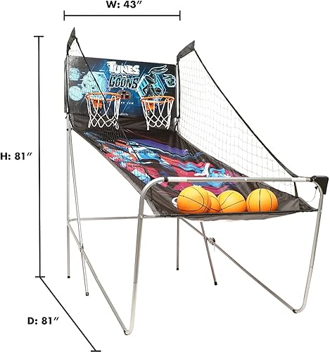 Miniatura 4 de SPACE JAM A New Legacy Dual Shootout Arcade Basketball Home Juego de puntuación electrónico con Lebron James