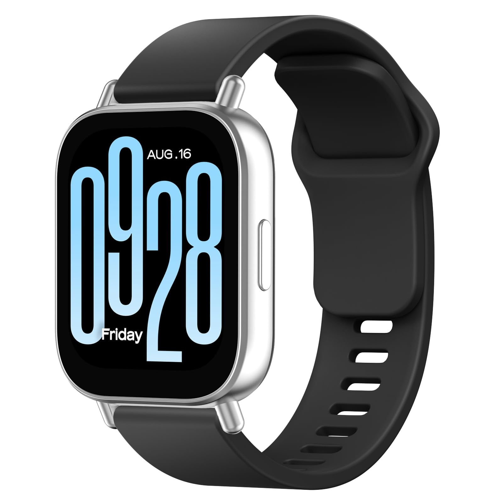 Tobfit Solicone Strap Compatible with Redmi Watch 5 Active, Sport Waterproof Replacement Strap for Redmi Watch 5 Lite/Active band-picture-26
