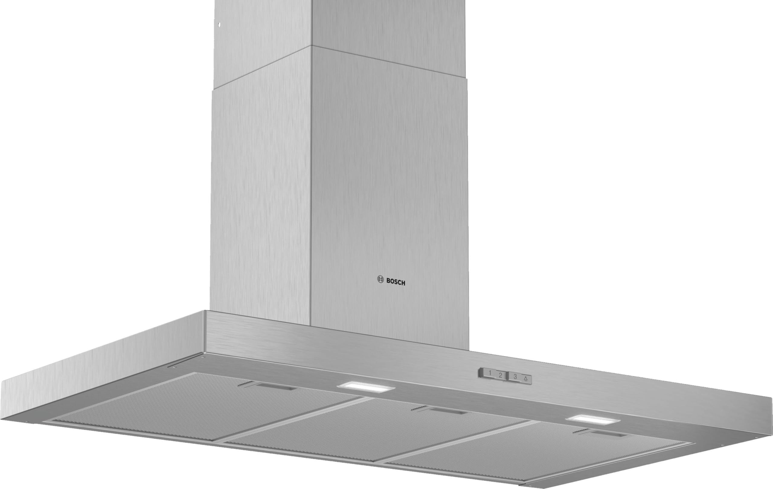 Bosch DWB97IM50 – Series 4 Decorative Wall Hood 90 cm, Stainless Steel, 739m3/h I Touch Control
