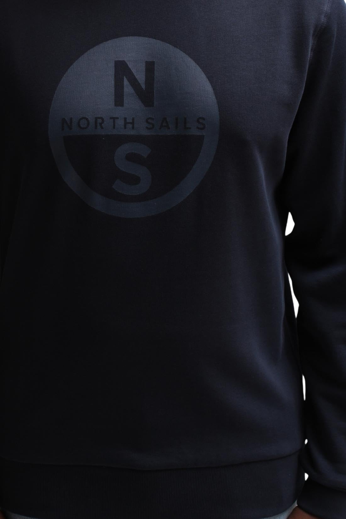NORTH SAILS Letnia bluza męska z nadrukiem logo graficznym - rozmiar S