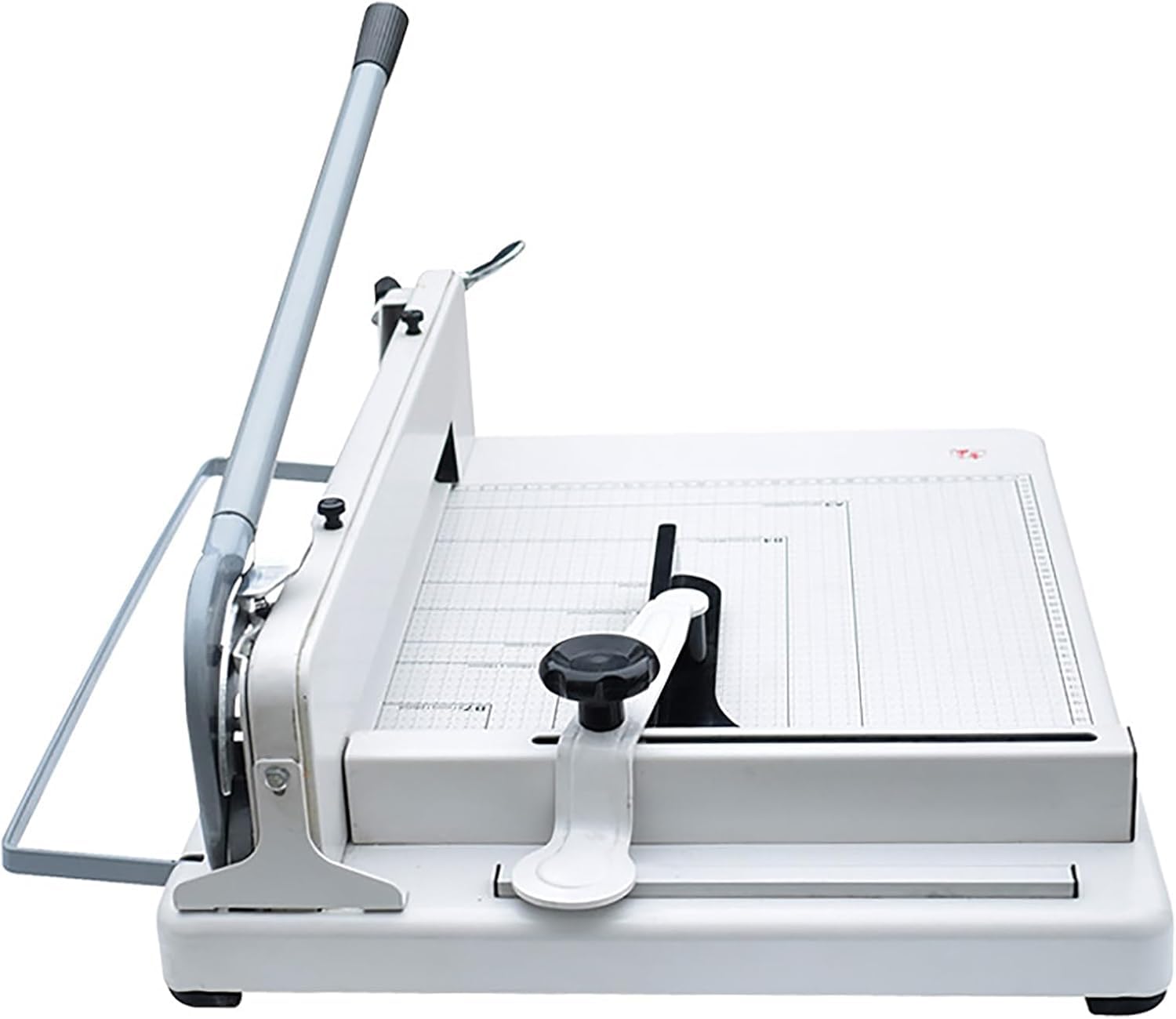 Taglierina Multifunzione Professionale A3 con Blocco di Sicurezza Impugnatura e griglia di Guida for Il Taglio, Lunghezza di Taglio 17'' e capacità di 360 Fogli, Base in Metallo Resistente.
