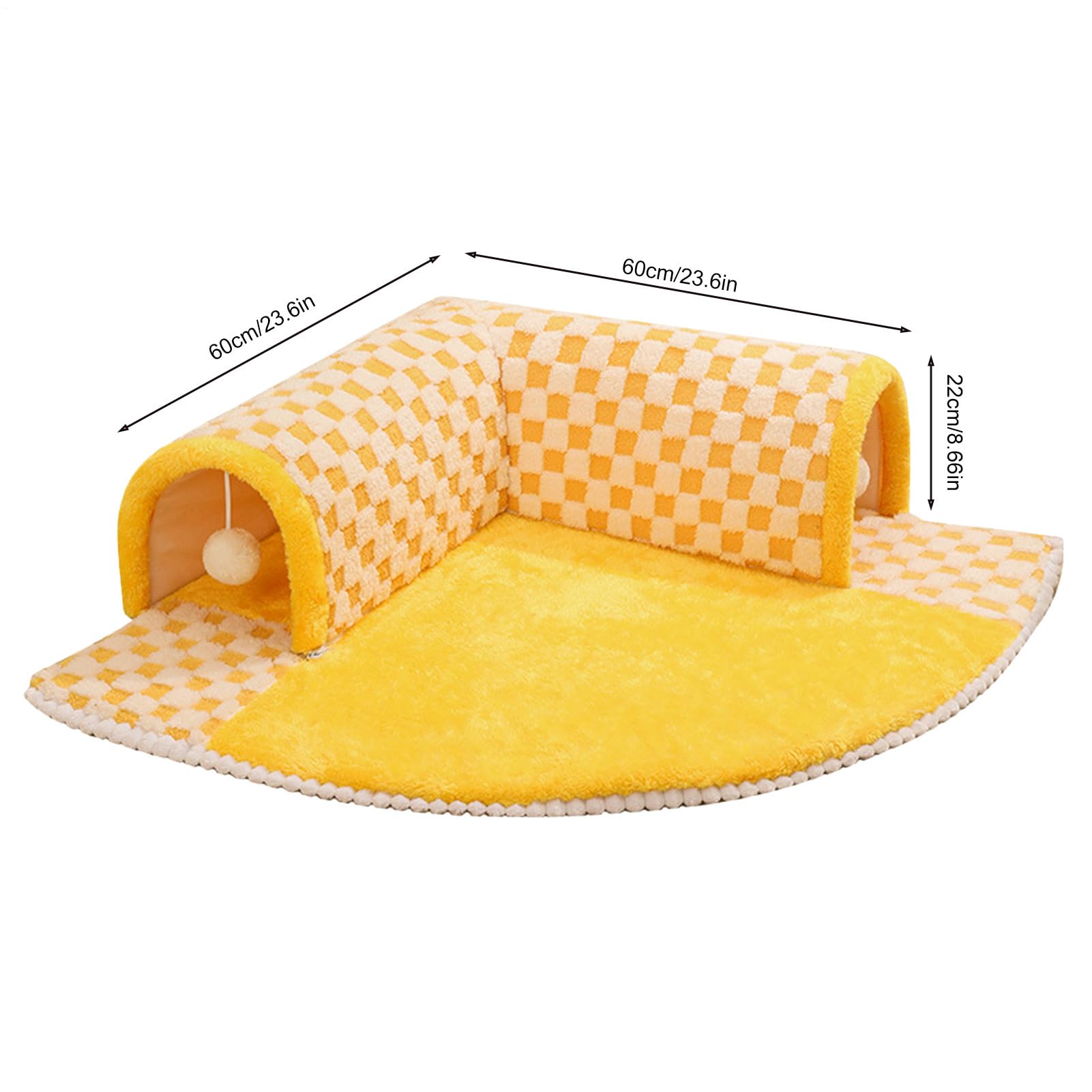 para Gatos Desmontable Parque De Juegos para Mascotas con Escondite Y Fondo | Cueva Para Gatos Con Juego De Peekaboo Para Gatitos Y Conejos Para Dormir Hacer Siestas Descansar Y Jug