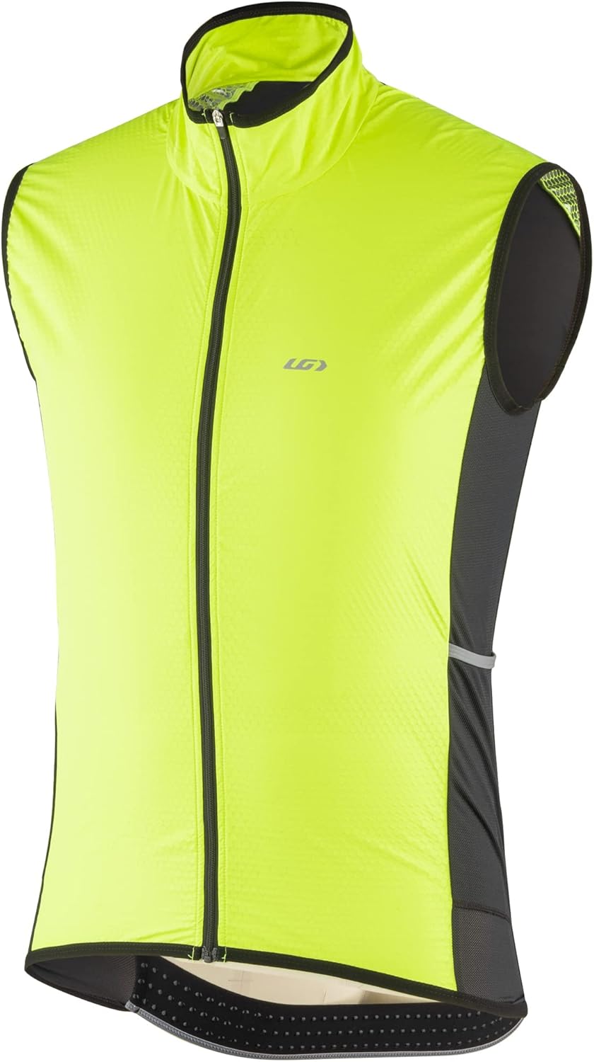 Louis Garneau, Men's, Metal Heat Vest, Bright Yellow, Medium - Image 3