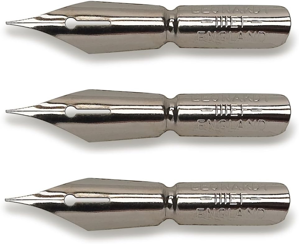Manuscript Leonardt Copperplate 2 - Point Nib - Pack of 3