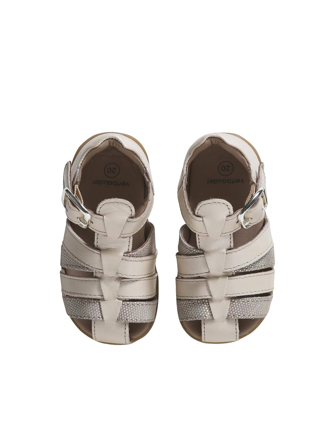 Vertbaudet Mädchen Baby Lauflern-Sandalen