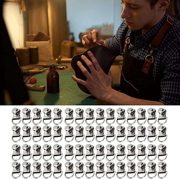 100 Pcs Crochets Pour Lacets, Anneau En D, Boucle à œIllet Avec