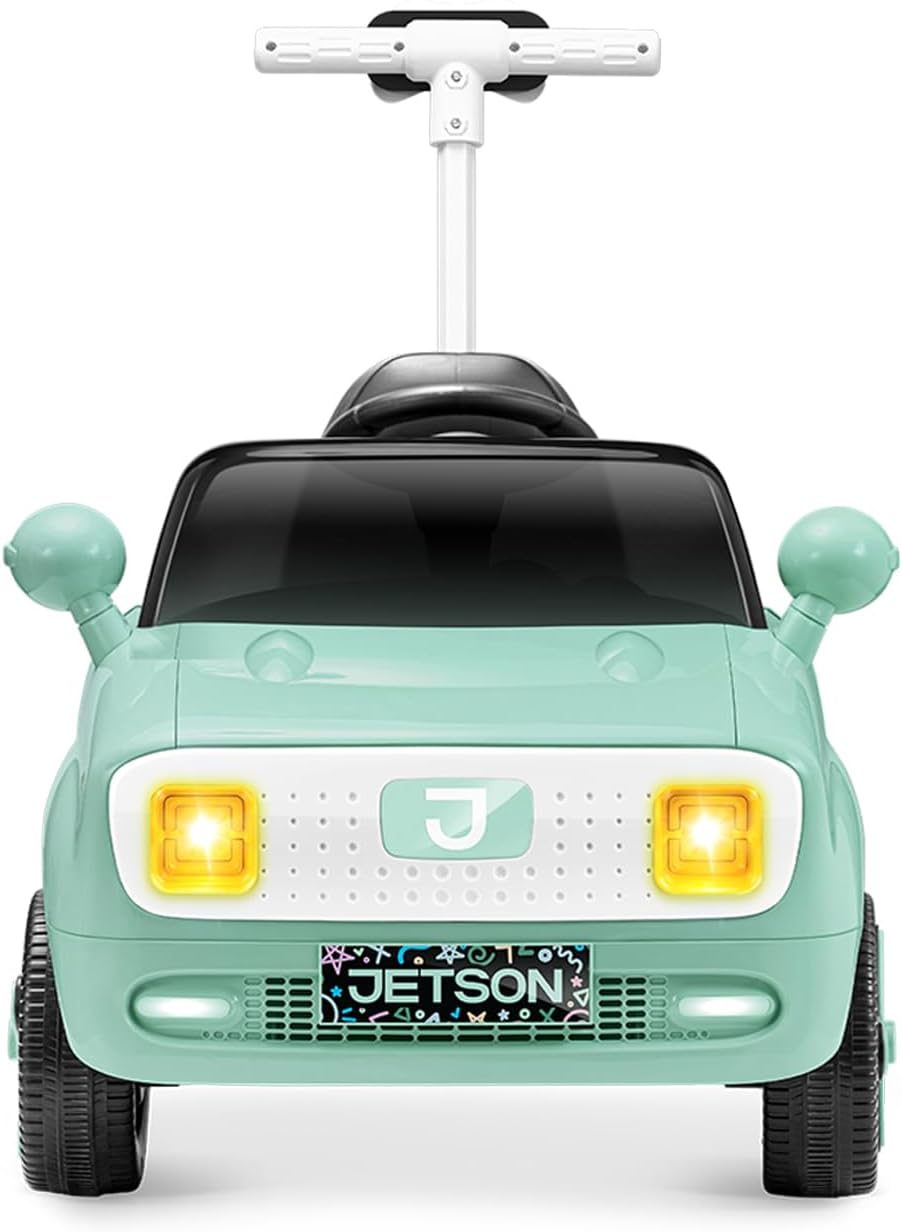 Front view of the Jetson Mako Push Car