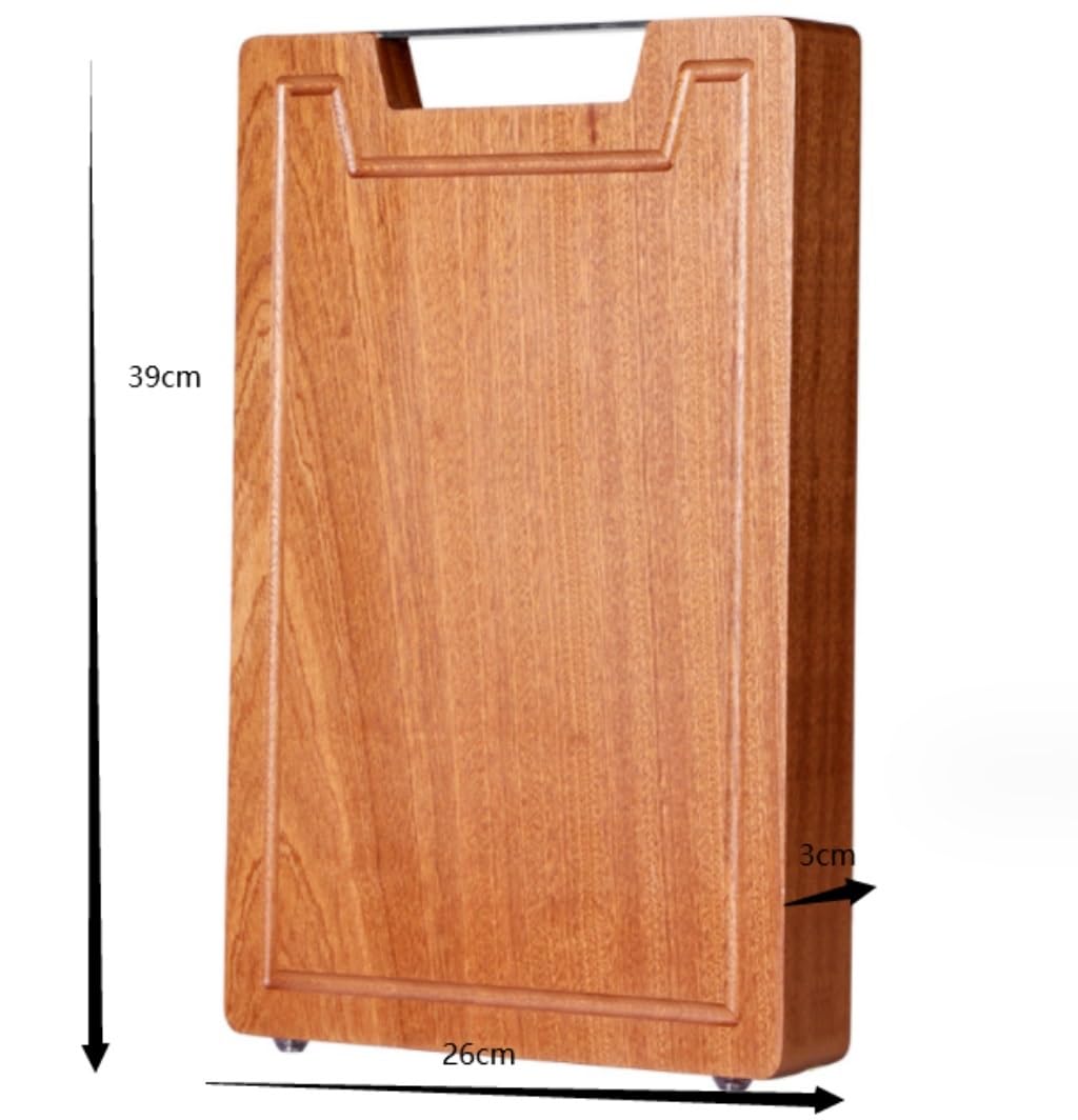 Tabla de cortar de madera personalizada para cocina, bloque de cortar grabado personalizado para inauguración de la casa, aniversario, regalos de cumpleaños (26 x 39 x 3 cm)