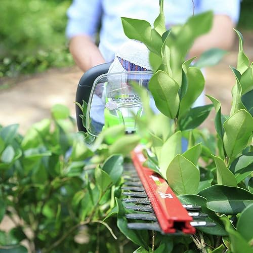 Miniatura 4 de Greenworks Cortasetos inalámbrico de 24 V 22 pulgadas, batería de 2.0 Ah y cargador incluidos
