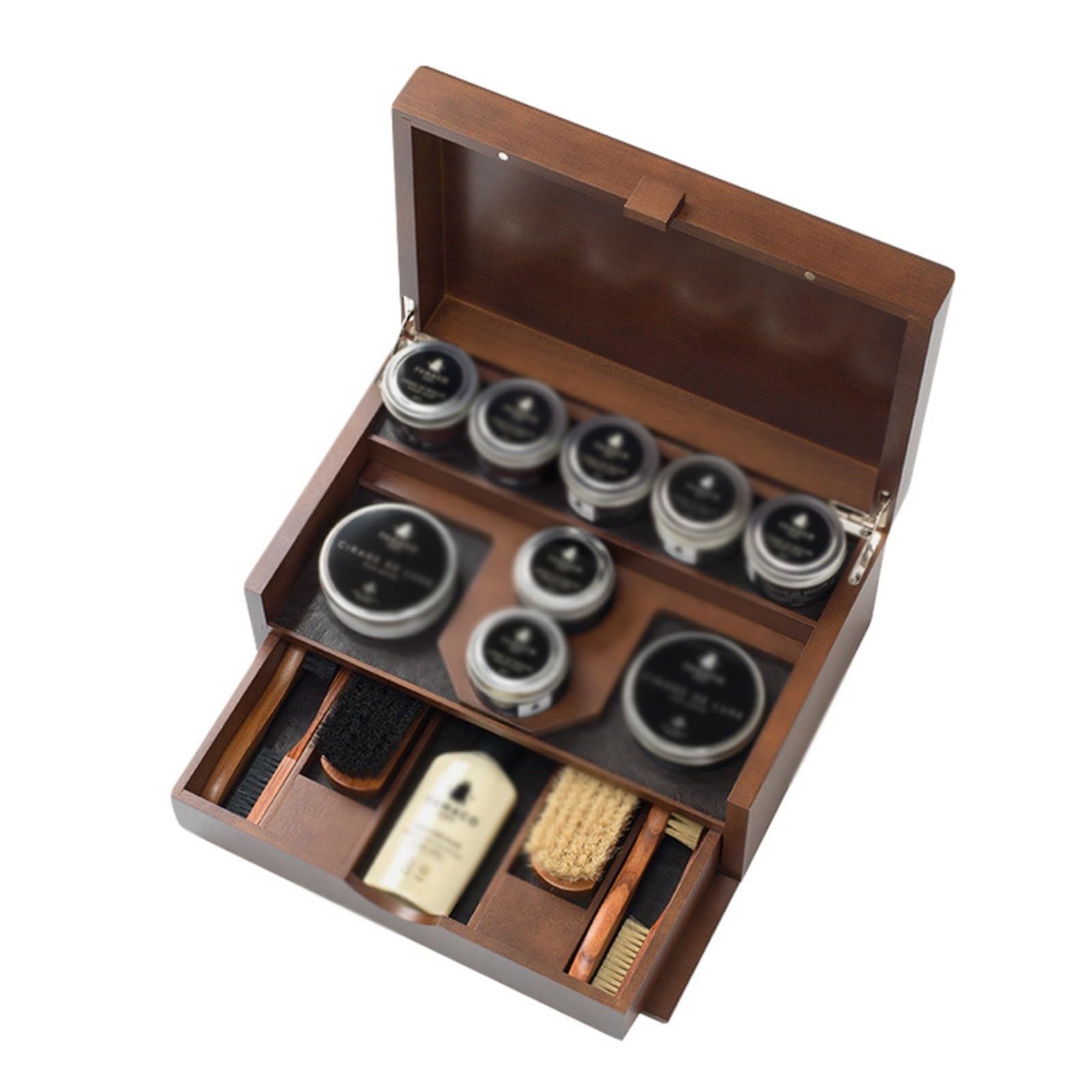 MQPALZKD Shoe polish shoe brush gift box set Care Gift
