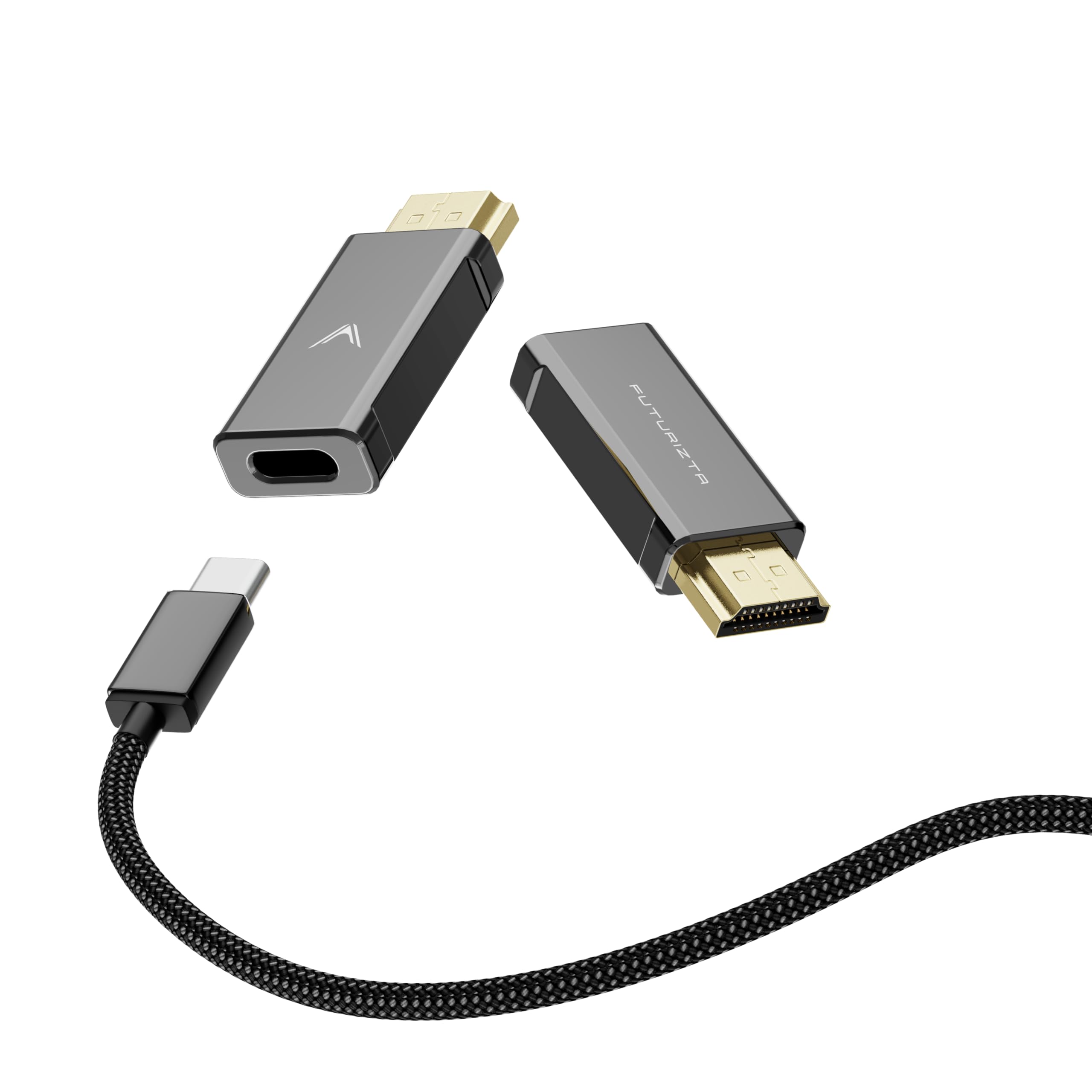 Convertidor Hdmi Macho Cable Hdmi Con Entrada Tipo C Adaptador