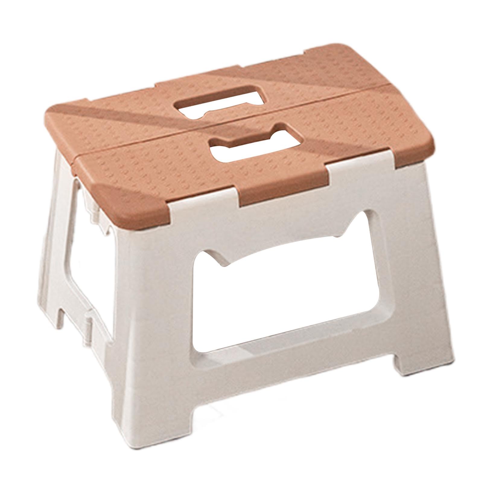 Tabouret pliable petit escabeau antidérapant pour éviter les chutes à la maison