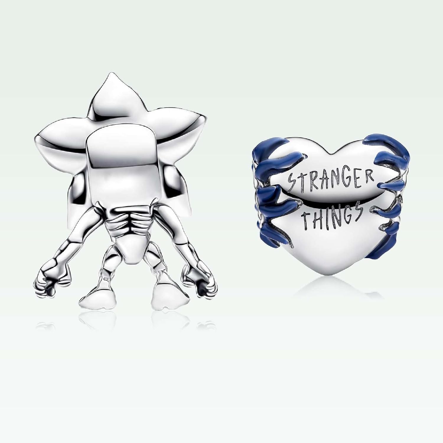 Cute Fashion Heart Charms,S925 Sterling Silver Charm,Bead for Bracelets and Necklaces,For Women Jewelry Present - Image 2