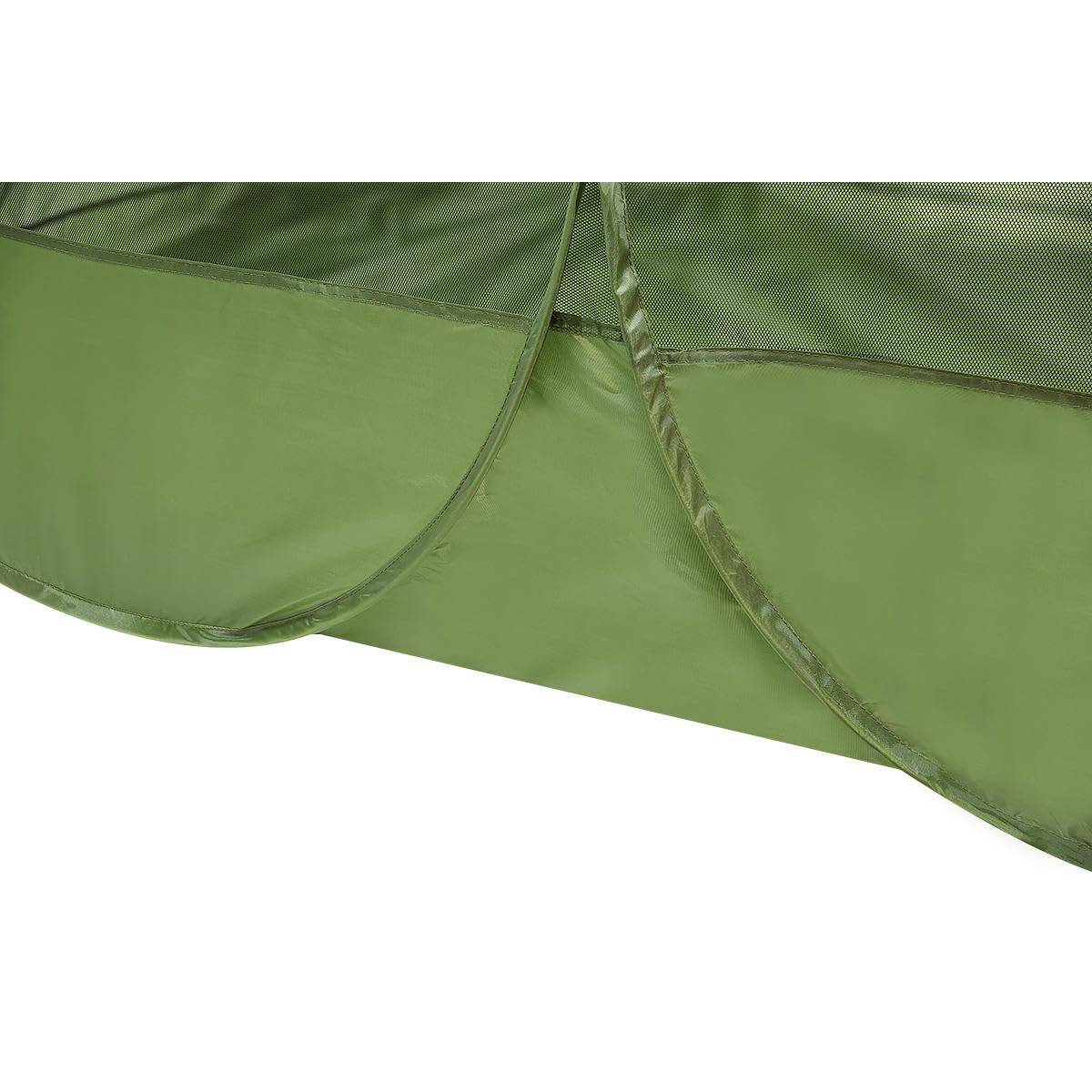 Zelt 2 Personen – 2 Mann Zelt wasserdicht 190x120x95 cm Grün – Pop Up Moskitonetz Campingzelt – Ideal für Sommer & Outdoor