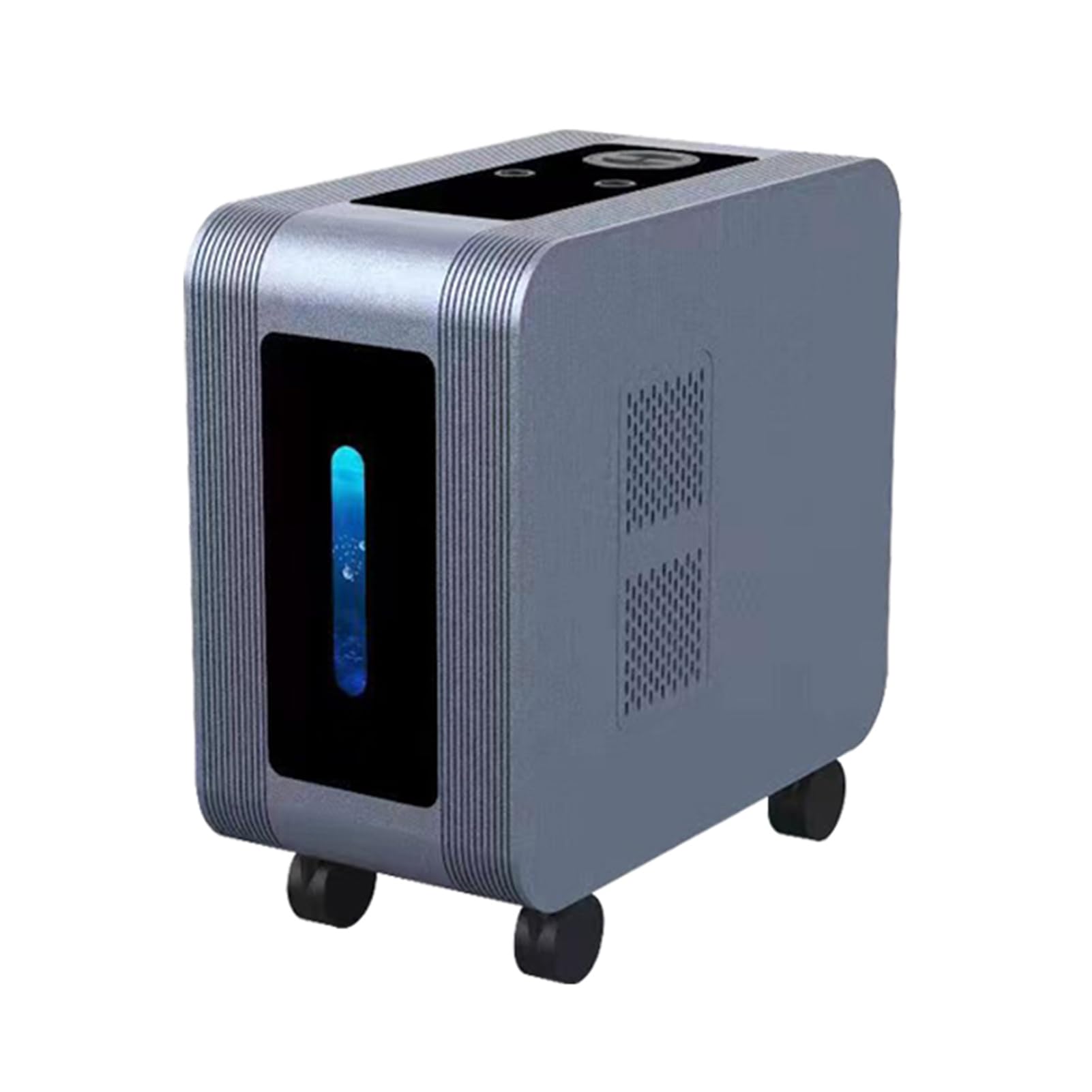 Urządzenie do inhalacji wodorem na kółkach o wydajności 300–1800 ml/min, inhalator H2 z podwójnym wyjściem i generatorem wodoru o czystości 99,99% i technologii PEM Purple 450ml