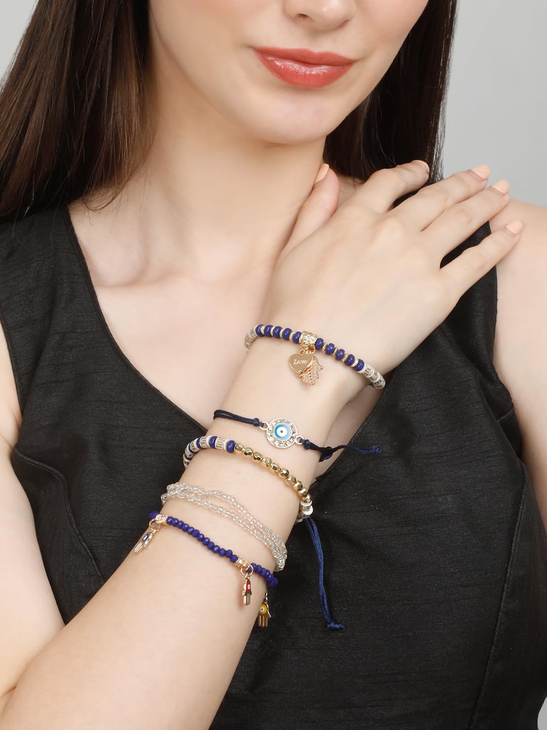 Evil Eye Bracelet for Protection and Good Luck