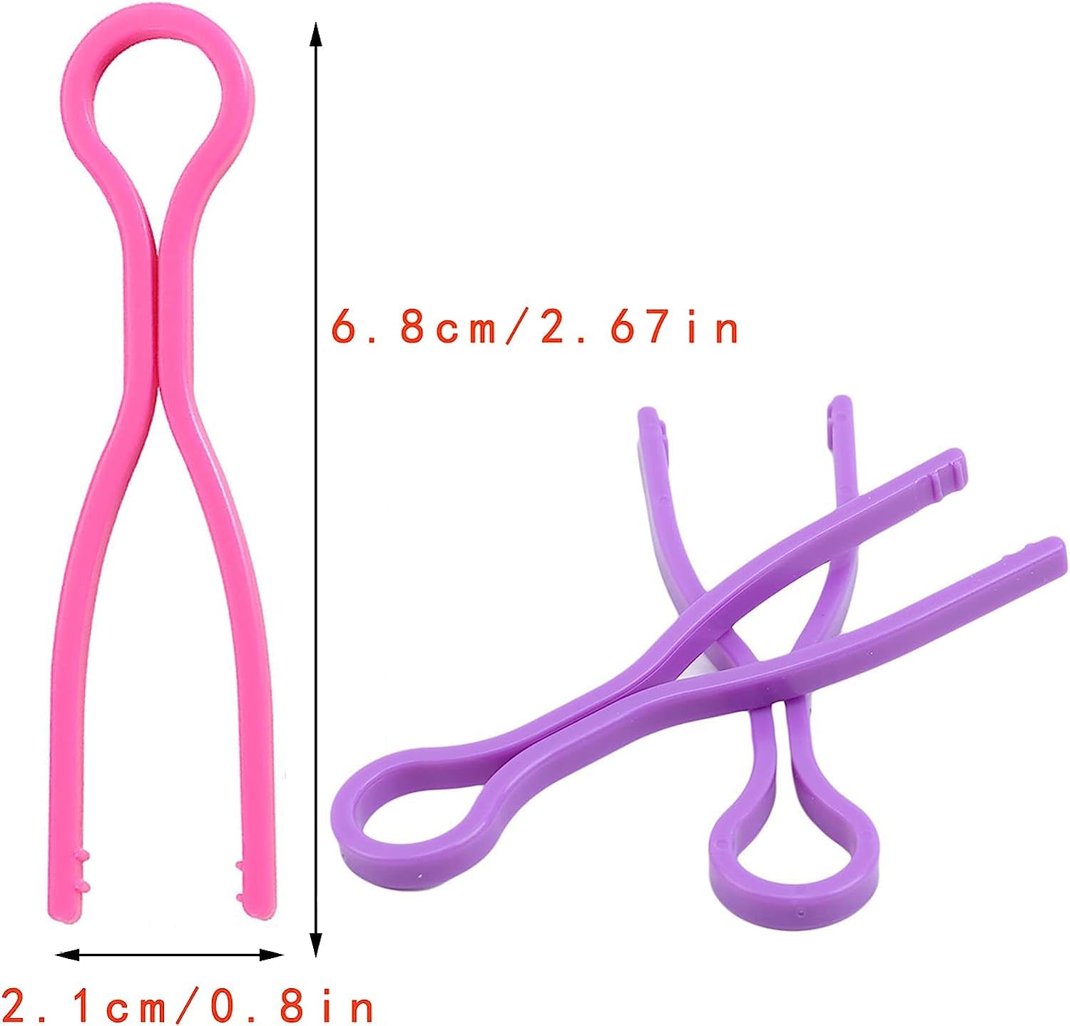 50 Stück Garnhalter & Spulenclips - Mehrfarbige Spulenhalter Für Nähbedarf