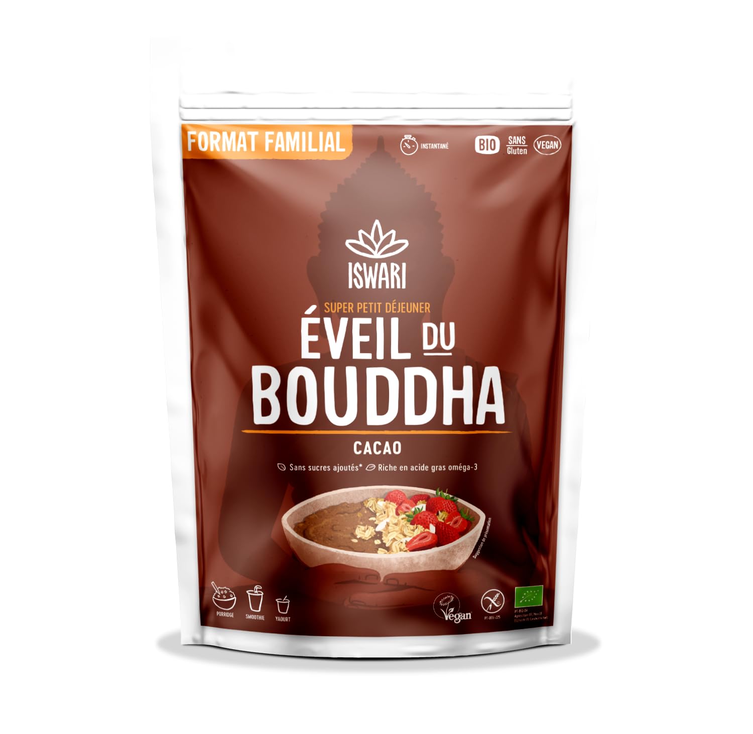 Éveil du Bouddha Cacao Cru 360g