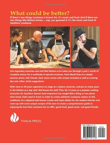 Mel Melton at Southern Season: Louisiana-inspired recipes from a legendary chef and Zydeco musician