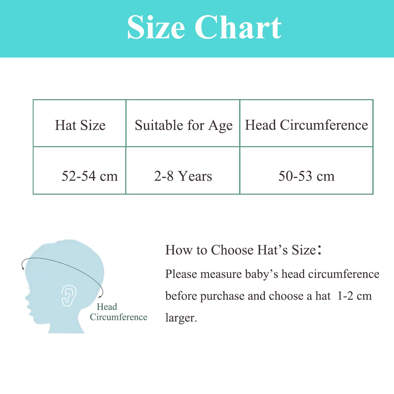 Children's Adjustable Sun Hat, Baby Boy's Boy's Girl, Summer Beach Fisherman Hat Bucket Hats Kids Sun Hat 2-8 Years - 2
