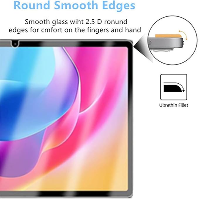 Protector de Pantalla de Vidrio Templado para TCL Tab 10 Gen4 10.1" (2 Unidades) miniatura 3