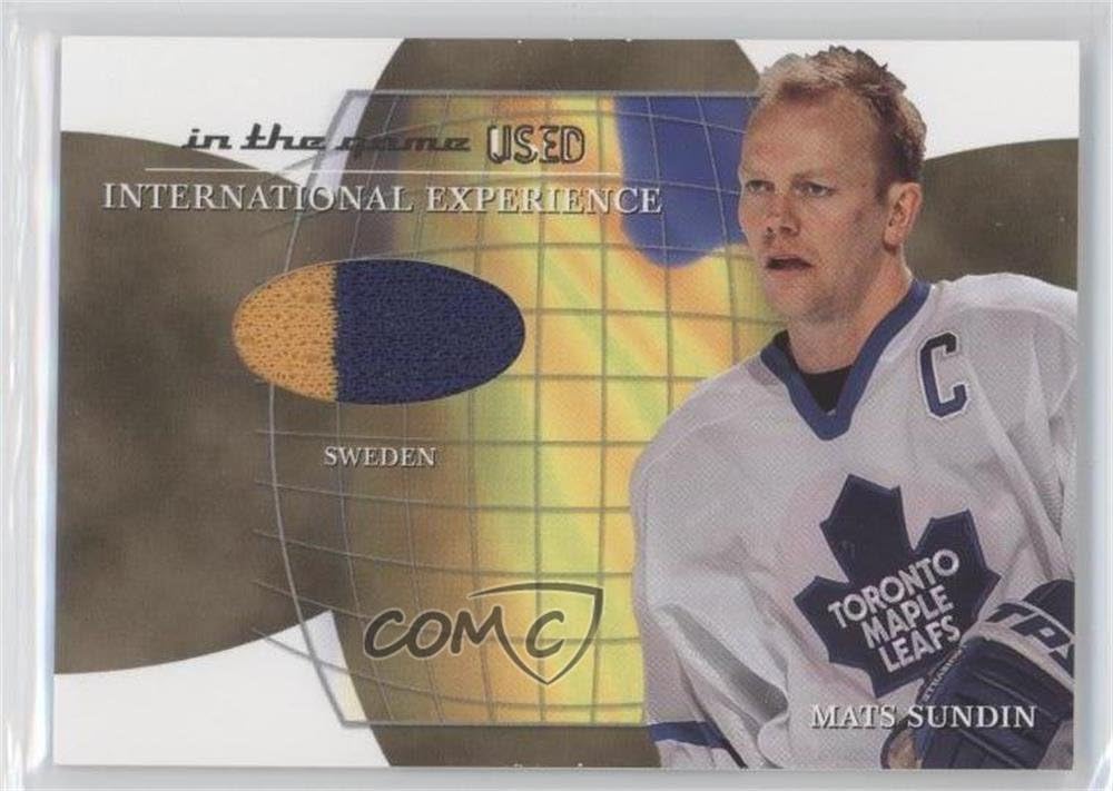 Mats Sundin /10 (Hockey Card) 200304 In the GameUsed