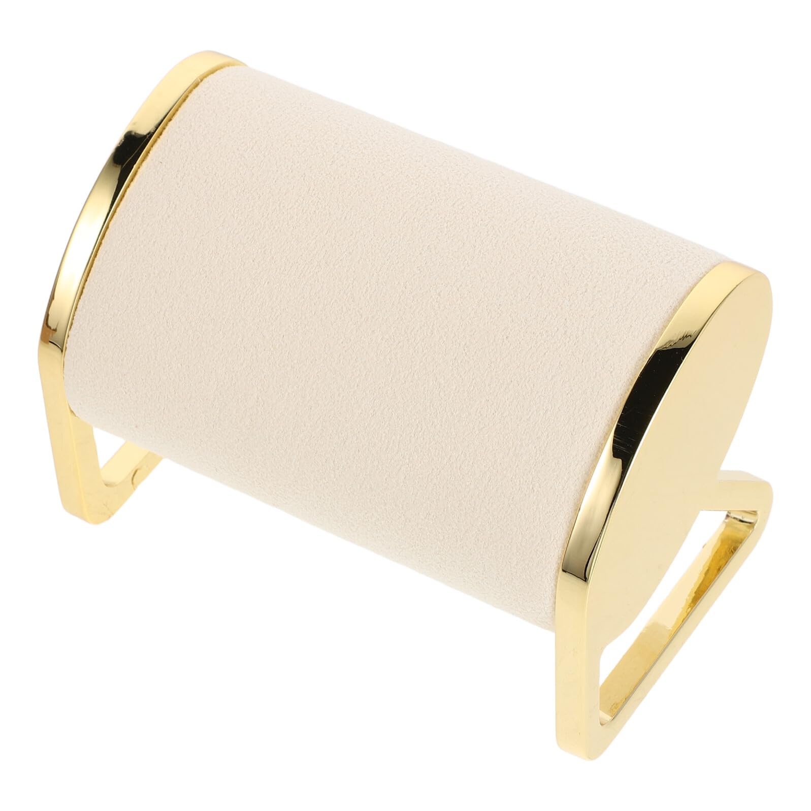Support de présentation Healvian beige contre les colliers emmêlés et montres rayées