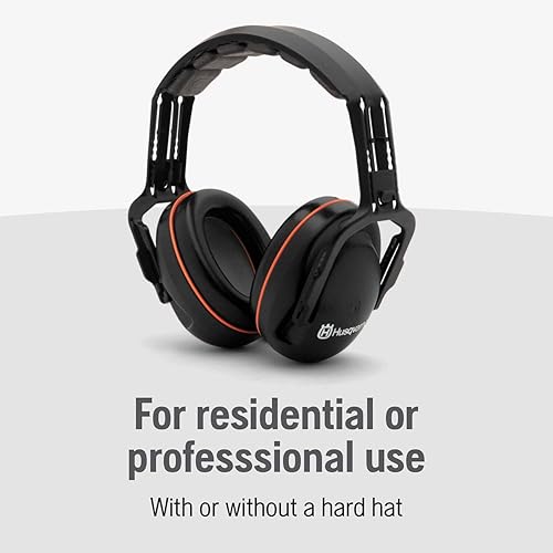 Miniatura 3 de Husqvarna Professional Headband Hearing Protectors 25dB(A) NRR, Lightweight Ear Protectors with Padded Headband and Clamshell Design for Hearing