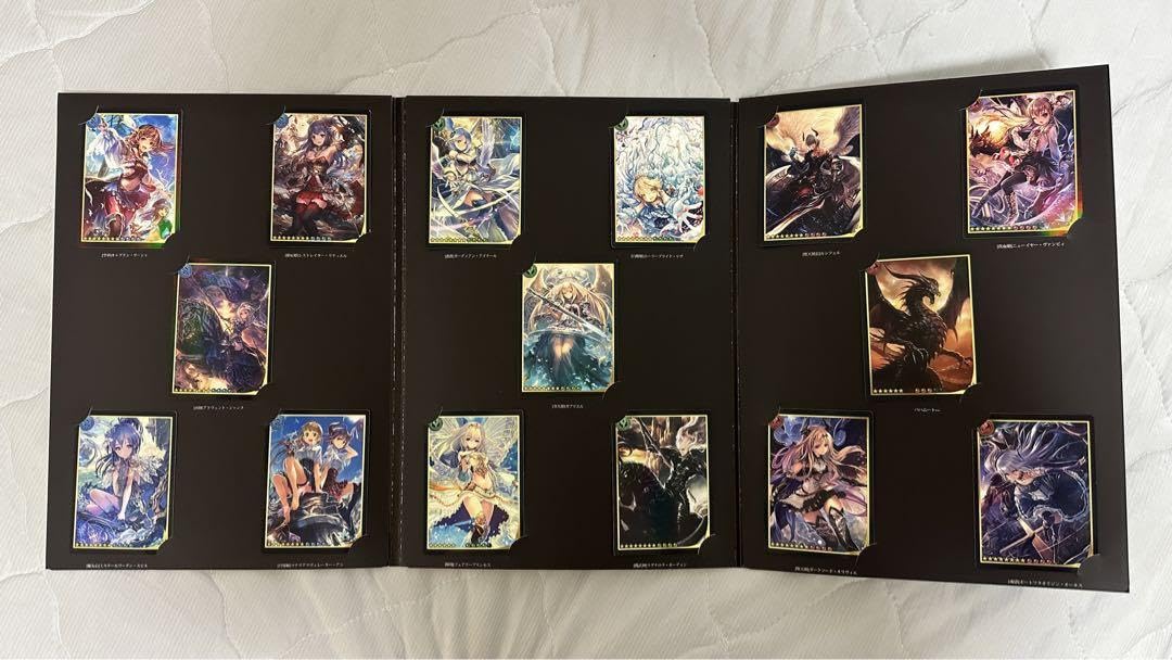 神撃のバハムート　レジェンダリーカードコレクション　クリアファイル　卓上カレンダ 神撃のバハムート レジェンダリーカードコレクション クリアファイル