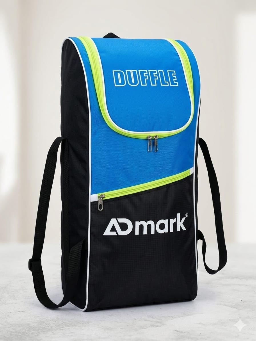 ADMARK Cricket Backpack Batting Backpack,Full Size, Black for Junior Large Professional Cricket Kit Bag-Sports with Pocket & Padded Back-picture-10