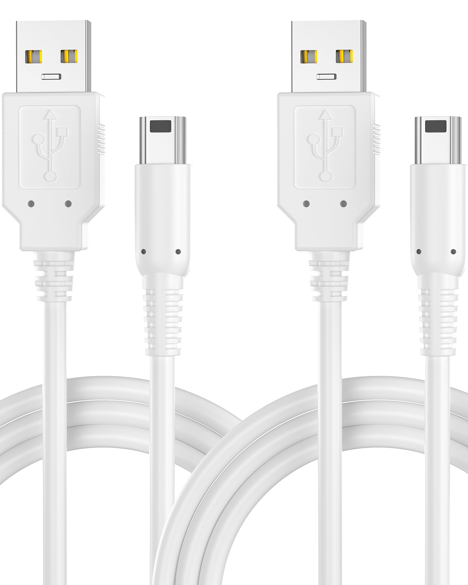 (2本入り) 3DS 充電器 USB充電ケーブル 互換 Nintendo New 3DS XL/3DS LL/3DS/3DS XL/3DS/New 2DS XL/2DS XL/2DS/DSi/DSi XL など対応 USB電源コード Compatible with 3DS