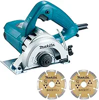 MAKITA SERRA MARMORE 110MM (4.3/8 POL) 1300W 220V COM 2 DISCOS 4100NH3ZX2