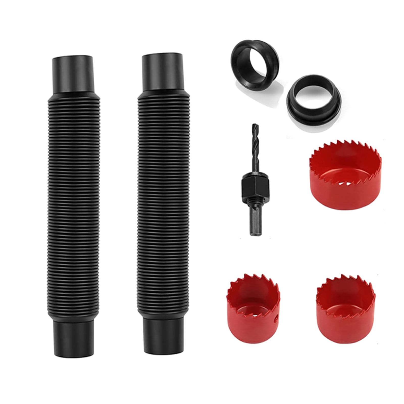 Schlauchverbinder Set für Fässer mit Schnellanschluss, C